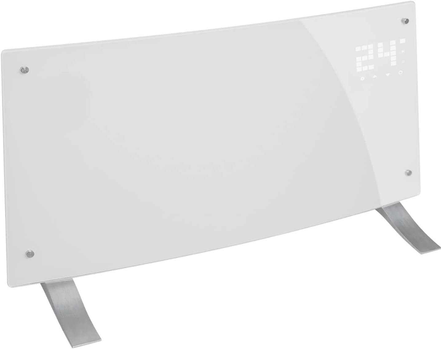 Klarstein Elektroheizung, Konvektor mit Bodenrollen, mobile, energiesparend, leise, 1000W, mit Thermostat