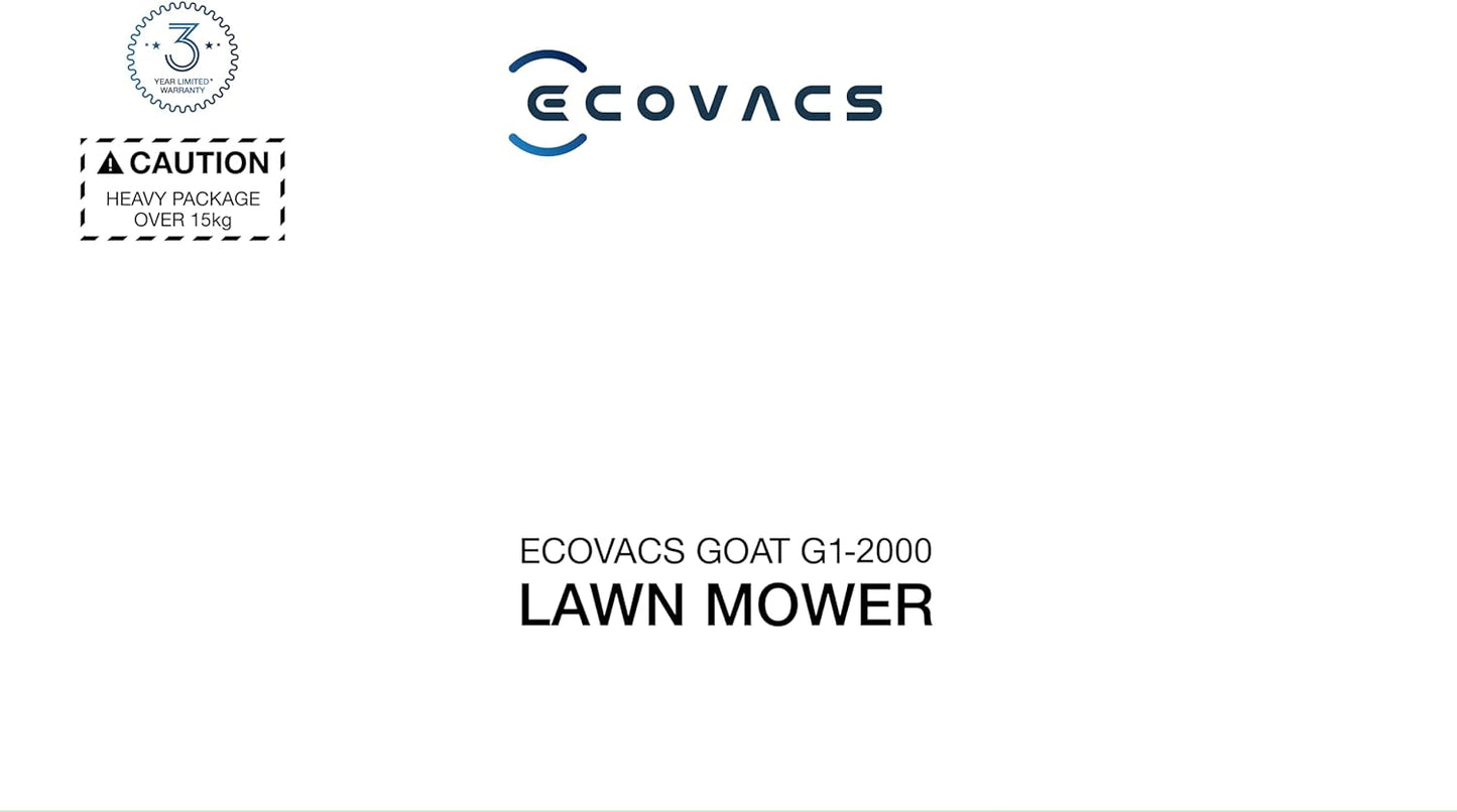 ECOVACS GOAT G1-800 Mähroboter ohne Begrenzungskabel 800㎡