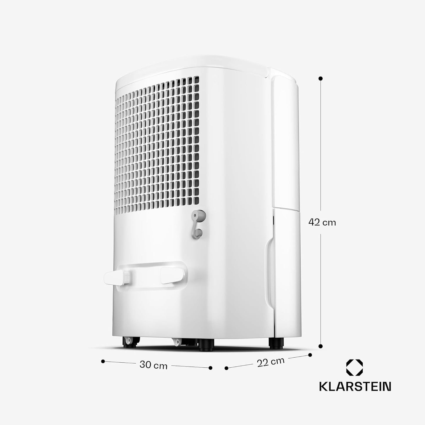 Klarstein Luftentfeuchter bis 55m², Smart Dehumidifier für Wohnung, Bad & Keller, 50L, WLAN IoT App
