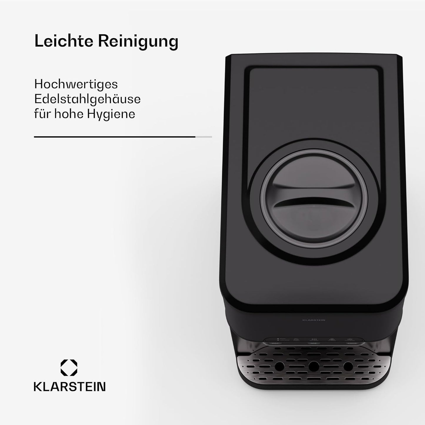 Klarstein ArcticBlend 3in1-Eiswürfelmaschine – 20 kg/24 h, Kugeleis & Crushed Ice, 6-Liter-Wassertank