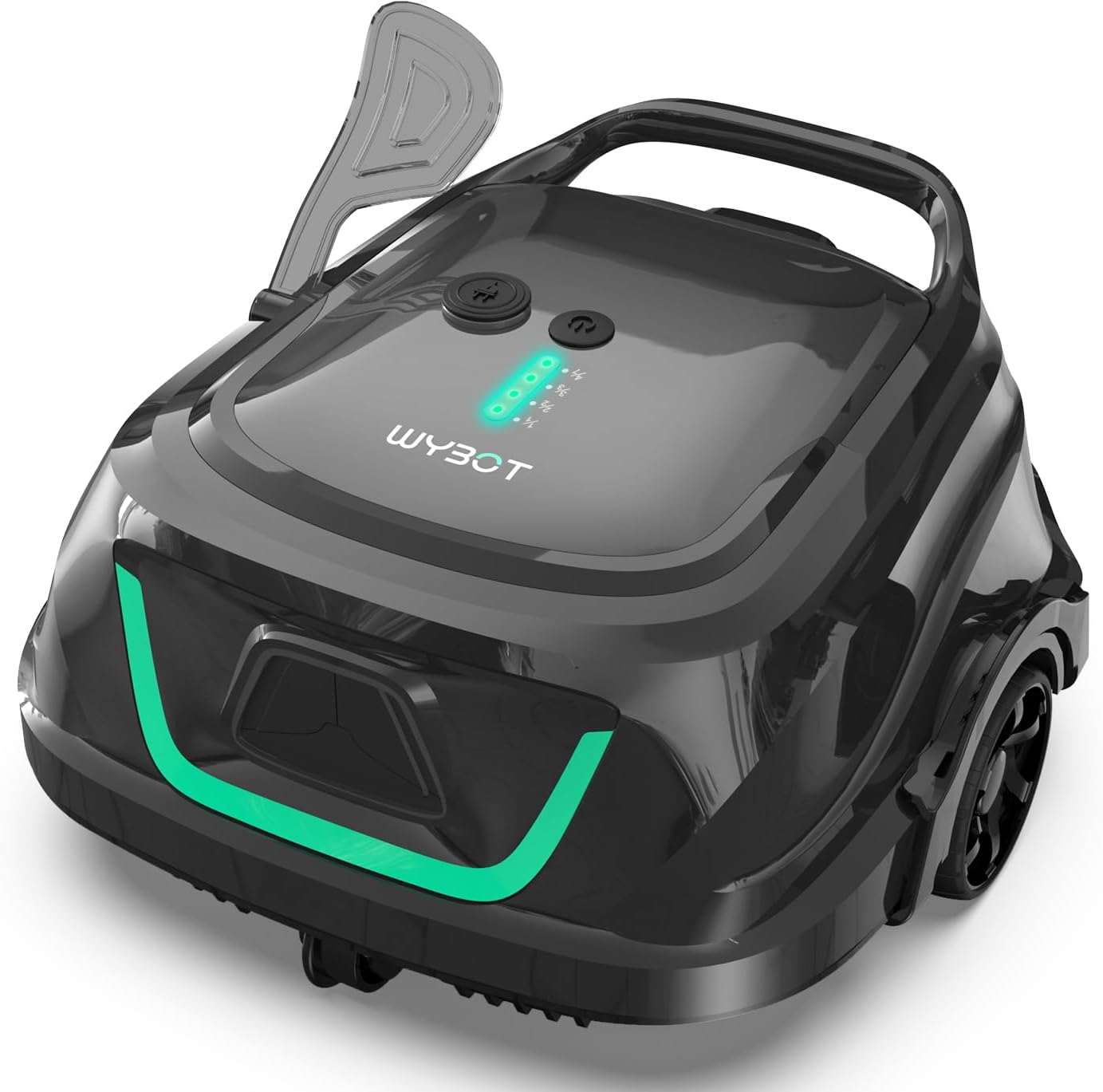 WYBOT A1 Poolroboter Akku mit Zweischicht-Filtersystem 120 Mins Reinigung