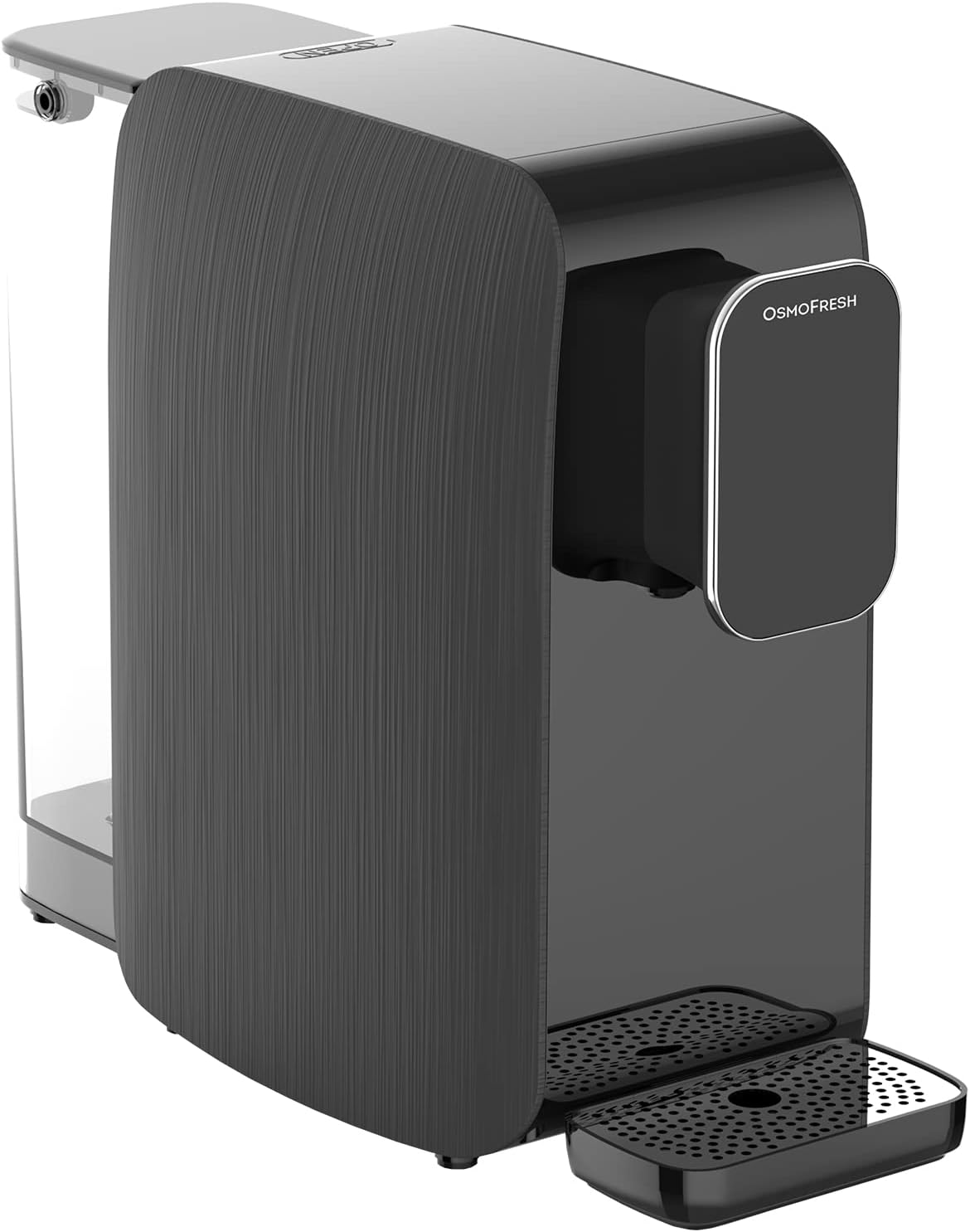 OsmoFresh Quella Life BLACK EDITION, 6 Temperaturstufen, 5-stufige Filterung, mobil, kalkfreies Trinkwasser