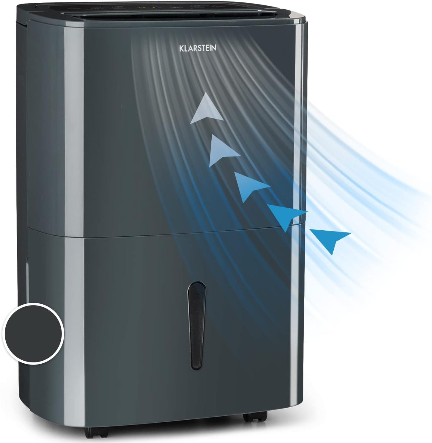 Klarstein Luftentfeuchter bis 55m², Smart Dehumidifier für Wohnung, Bad & Keller, 50L, WLAN IoT App
