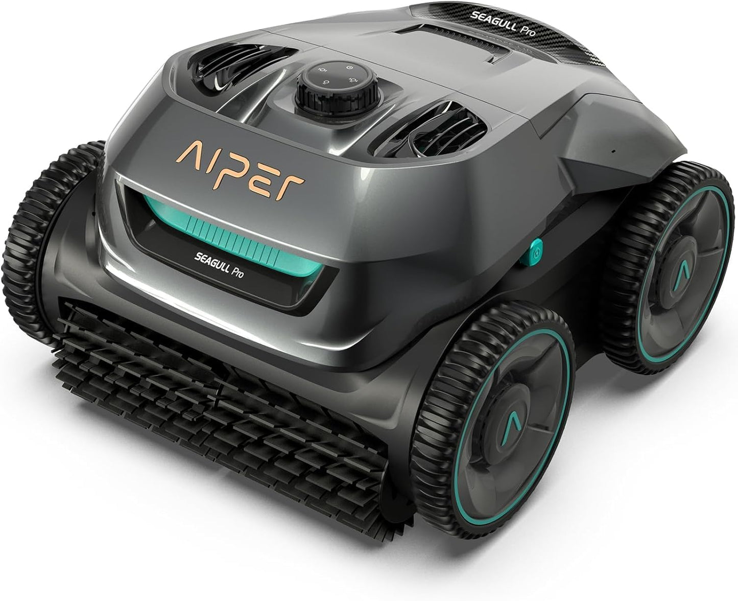 AIPER Poolroboter, Quad-Motorensystem, WavePath Navigationstechnologie, 3 Reinigungsmodi, Wandklettern, Poolsauger Akku Kabellos