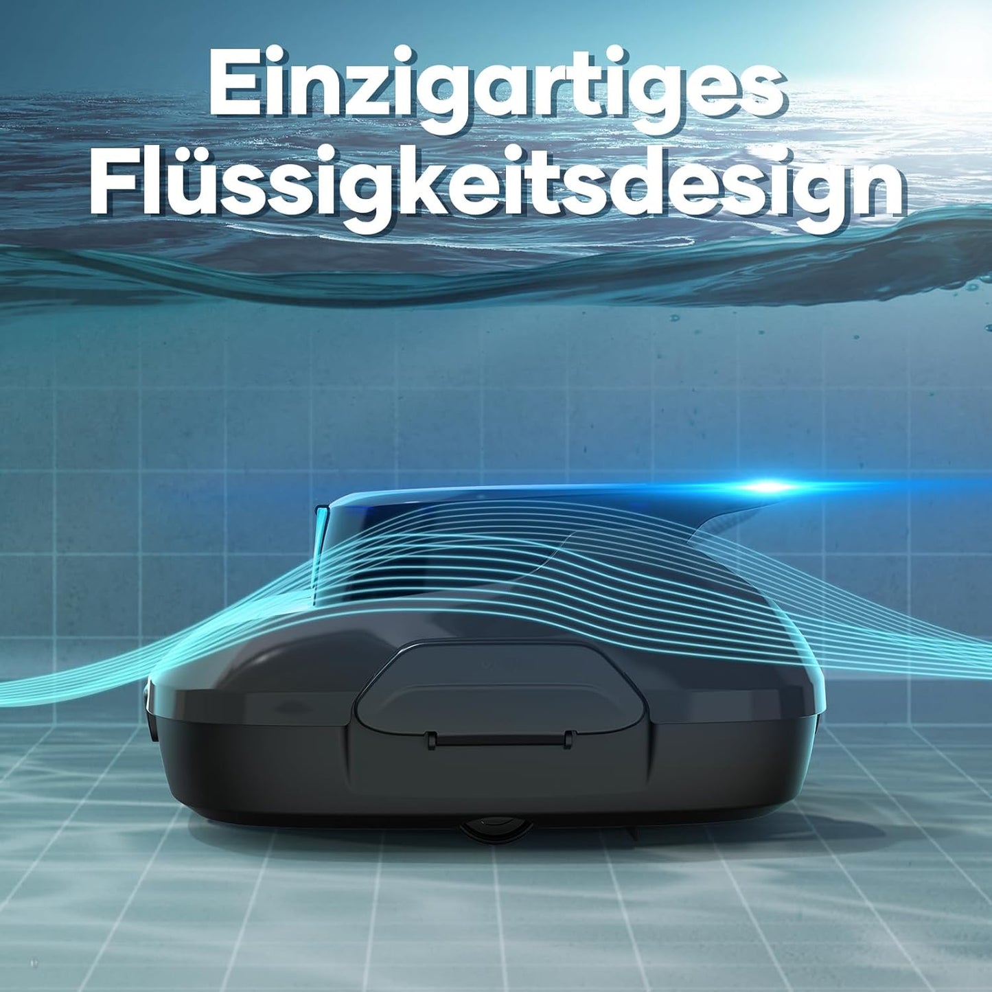 AIPER Poolroboter, Kabelloser Poolsauger Akku, 90 Minuten Reinigungszeit