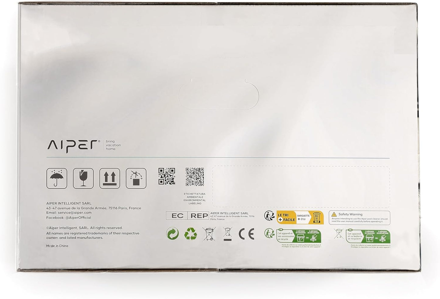 AIPER Scuba S1 Poolroboter Boden und Wand, Kabelloser Poolsauger mit Wandklettern, Intelligenten Navigation 2.0