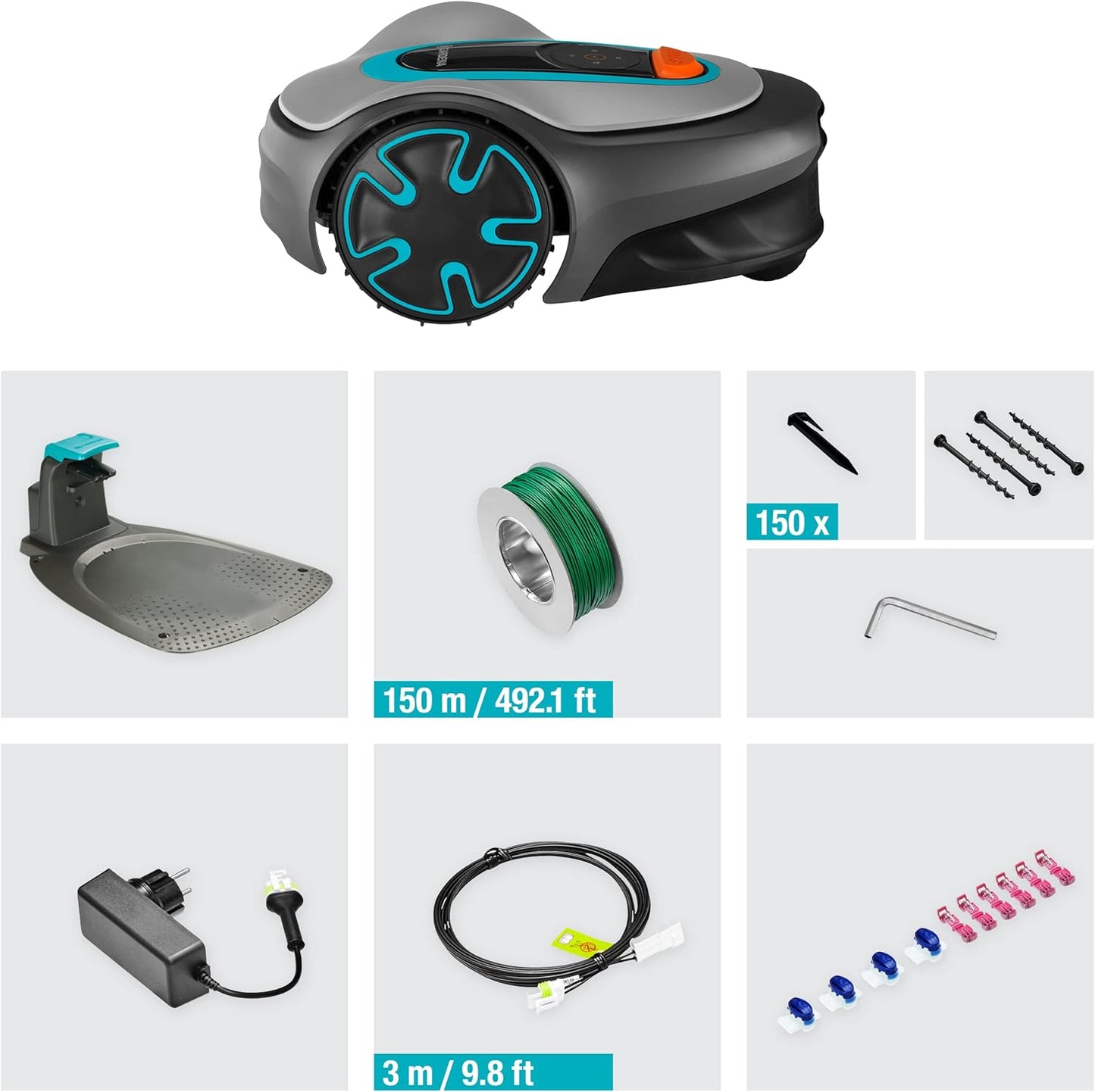 Gardena Mähroboter SILENO minimo