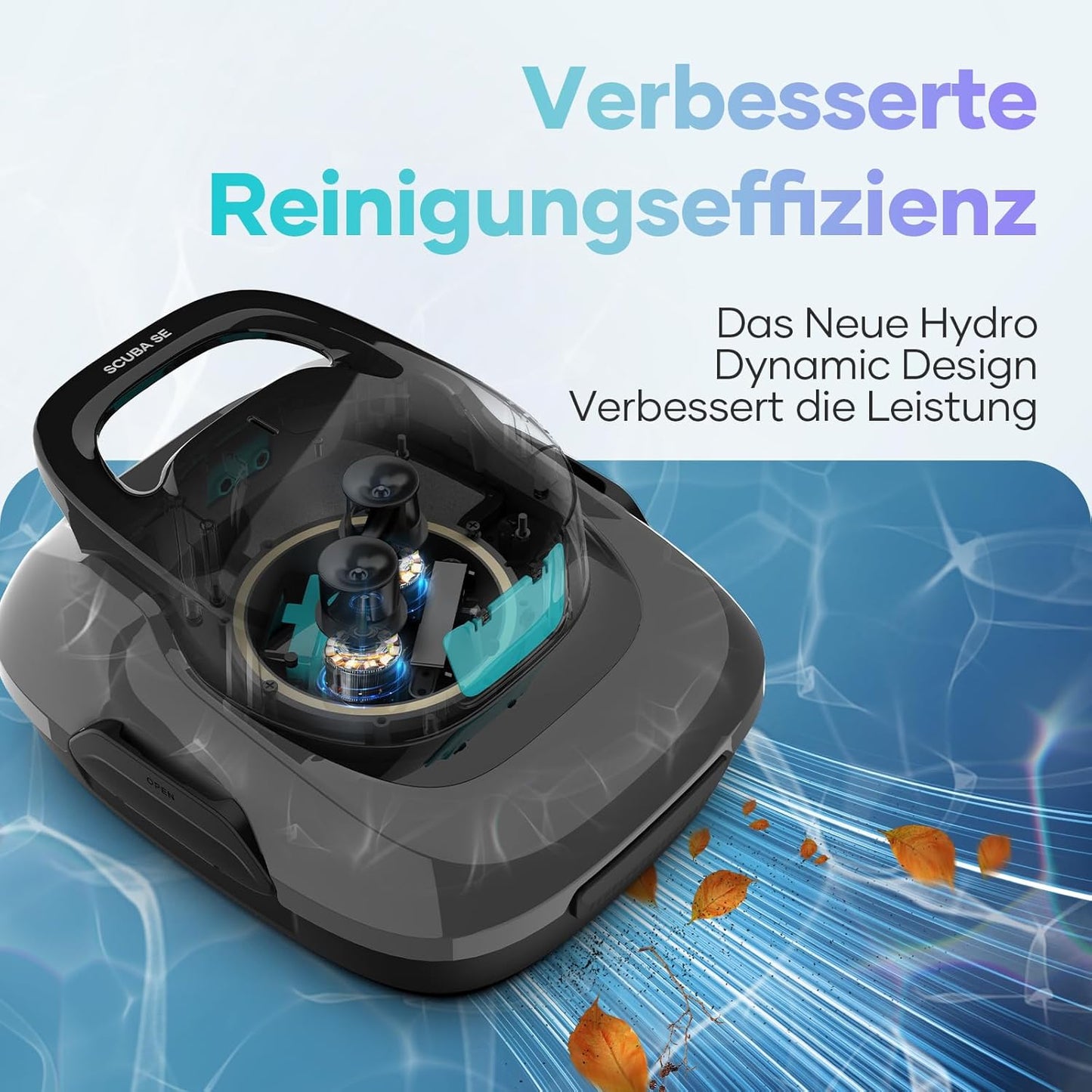 AIPER Poolsauger, Kabelloser Poolroboter, 90 Minuten Reinigungsdauer