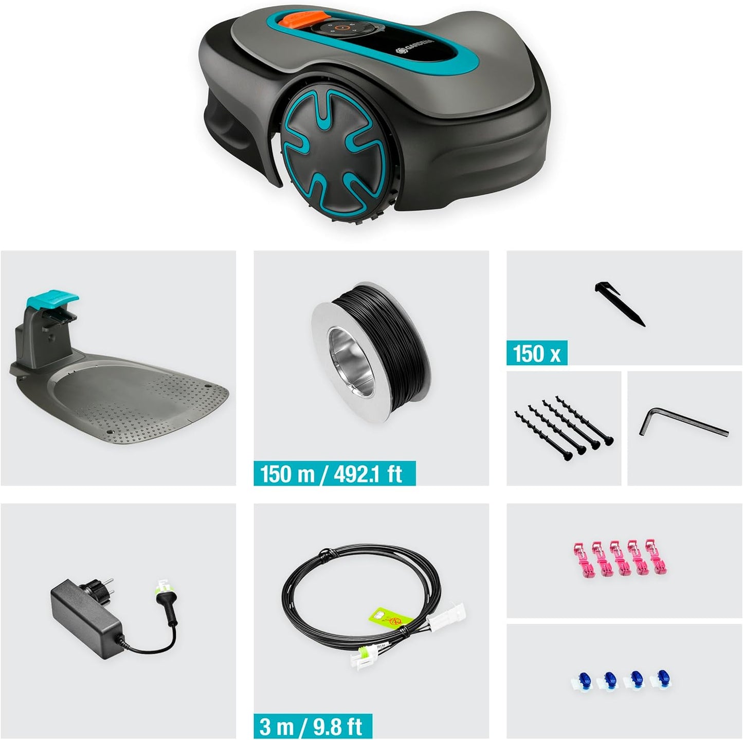Gardena Mähroboter SILENO minimo