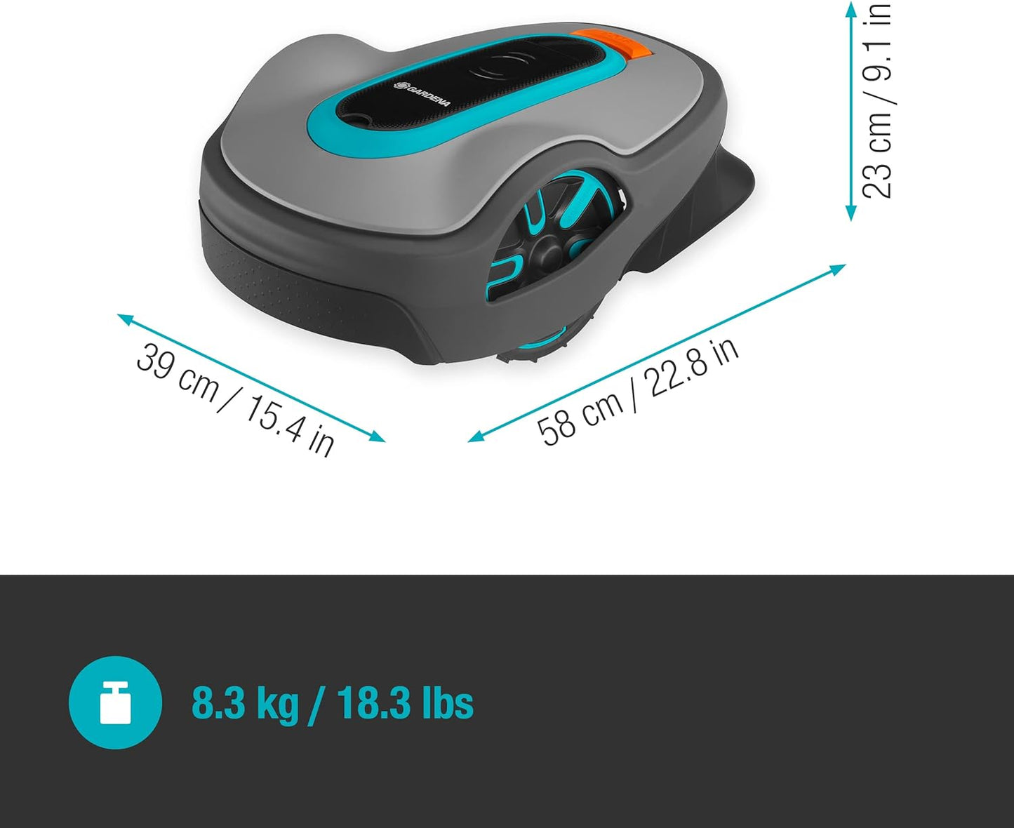 Gardena Mähroboter SILENO minimo