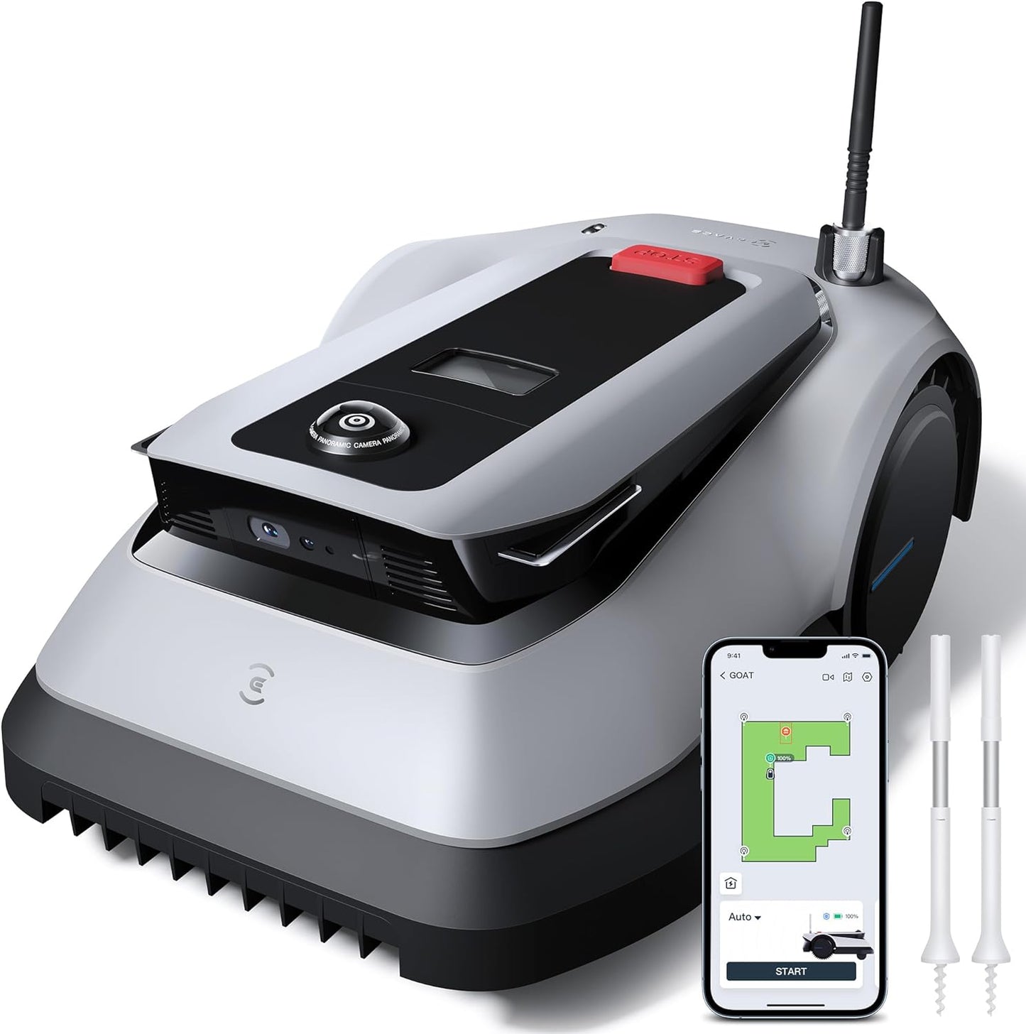 ECOVACS GOAT G1-800 Mähroboter ohne Begrenzungskabel 800㎡