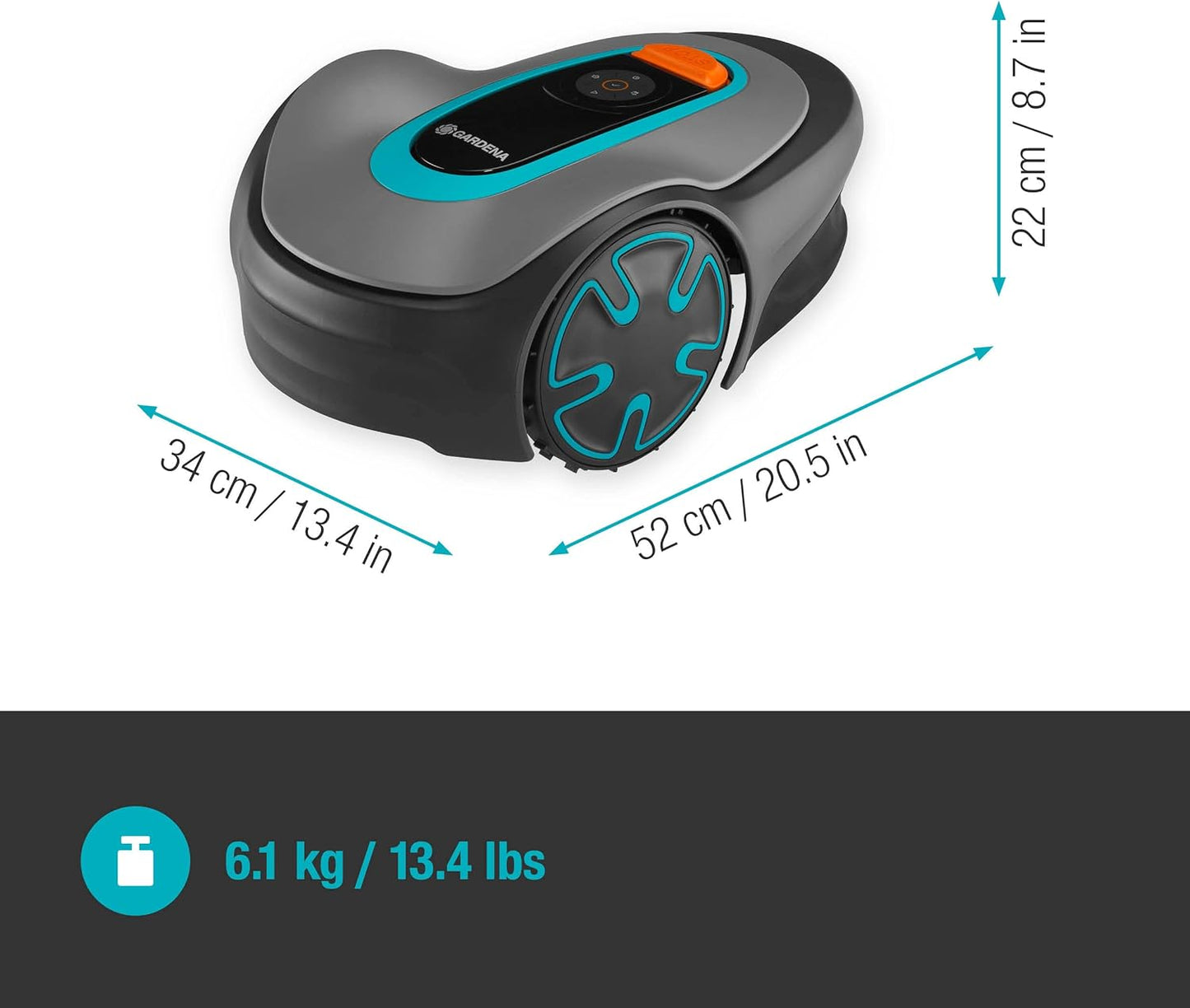 Gardena Mähroboter SILENO minimo
