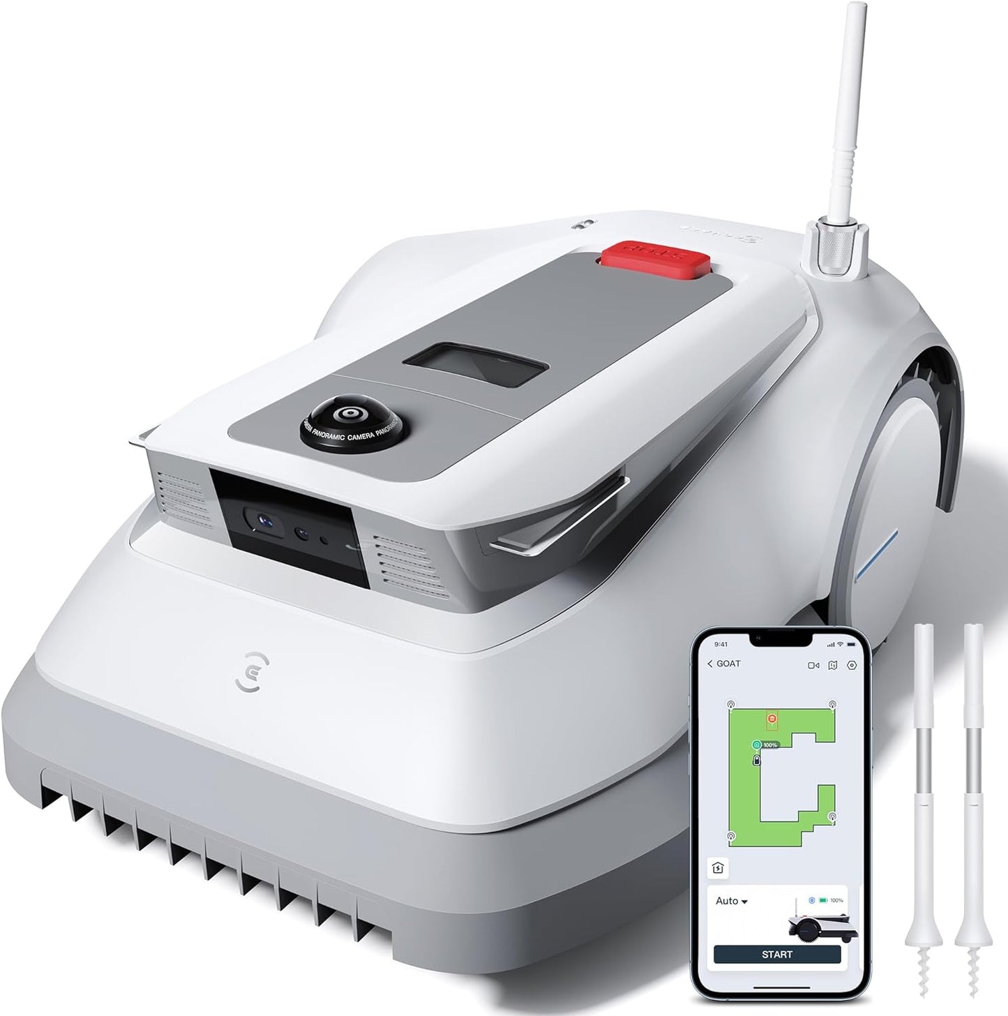 ECOVACS GOAT G1-800 Mähroboter ohne Begrenzungskabel 800㎡