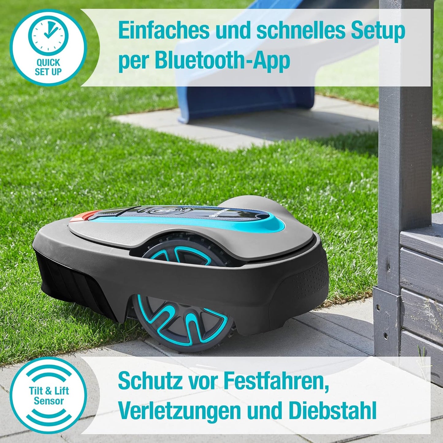 Gardena Mähroboter SILENO minimo