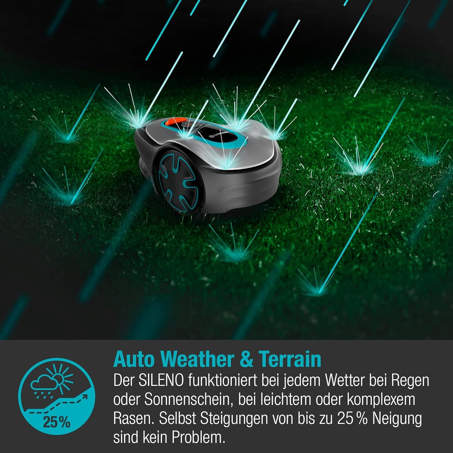 Gardena Mähroboter SILENO minimo