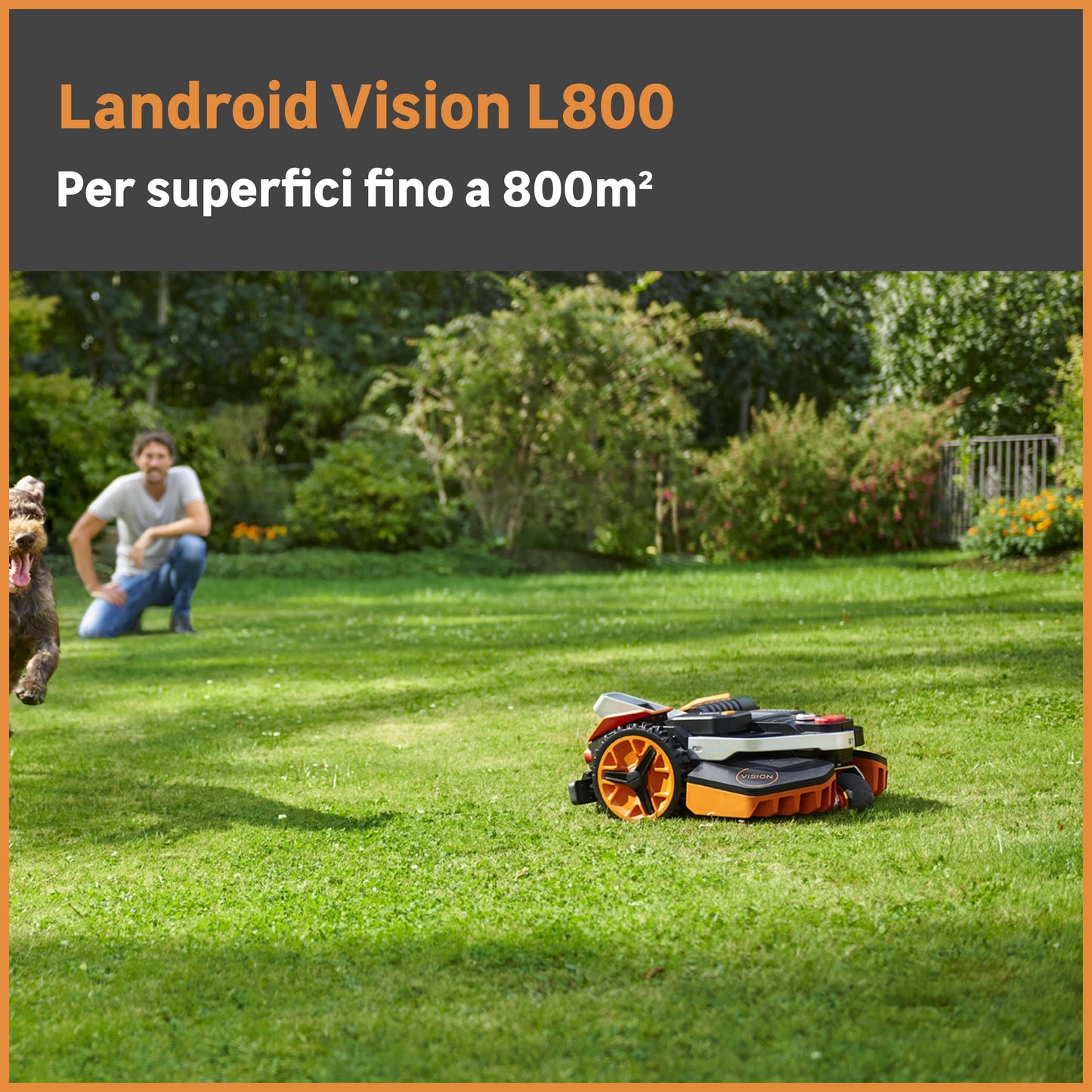 Worx Landroid Vision M800 (WR208E) Mähroboter