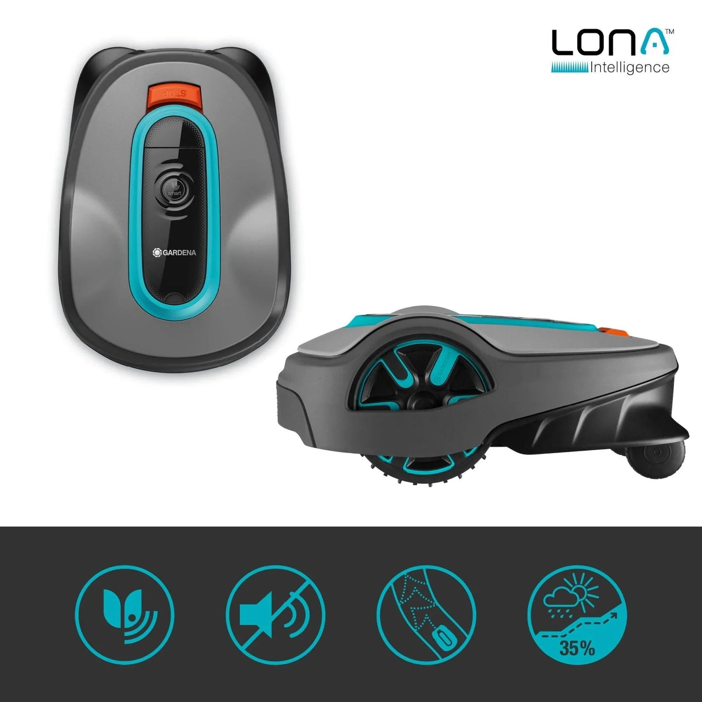 Gardena Robotermäher Smart Sileno Life 750 m²