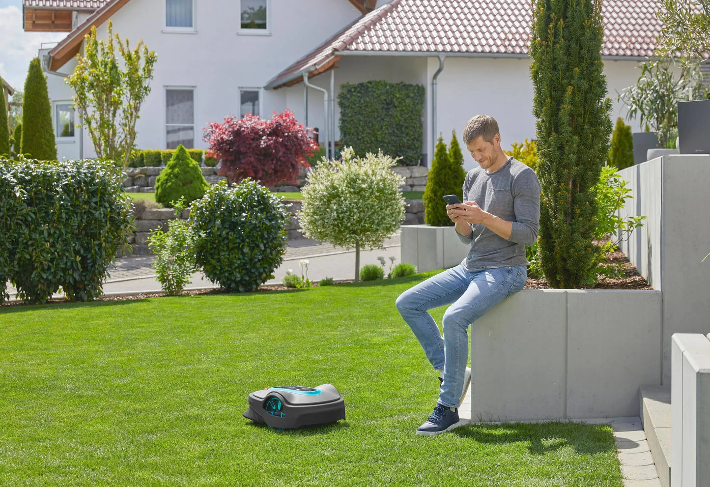 Gardena Robotermäher Smart Sileno Life 750 m²