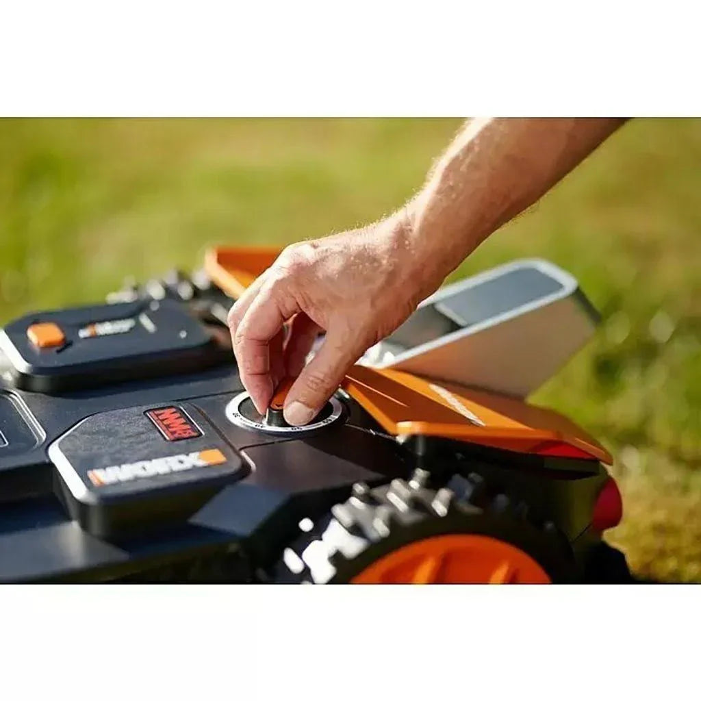 Worx Rasenmähroboter 20V Robotic Lawnmower Landroid Vision M600 20 V, 2 Ah, bis 600 m² Rasenfläche