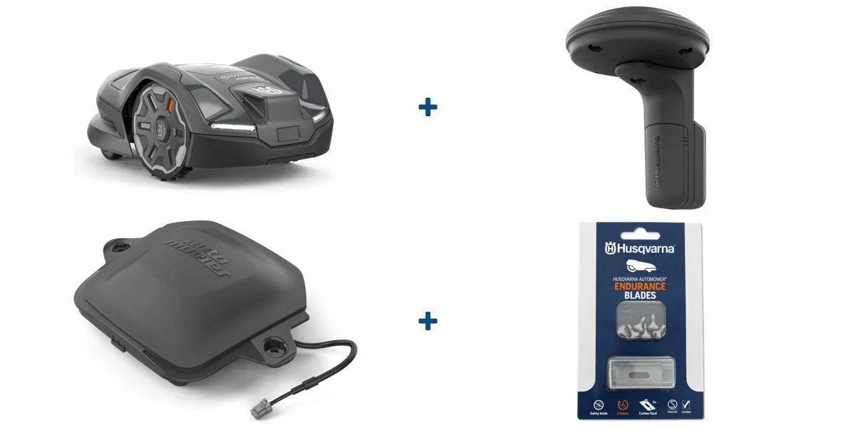 Husqvarna 410XE Nera Automower Action 1