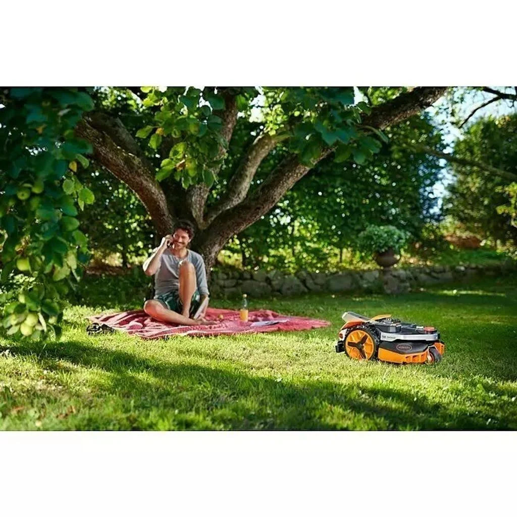 Worx Rasenmähroboter 20V Robotic Lawnmower Landroid 20 V, 4 Ah, bis 800 m² Rasenfläche