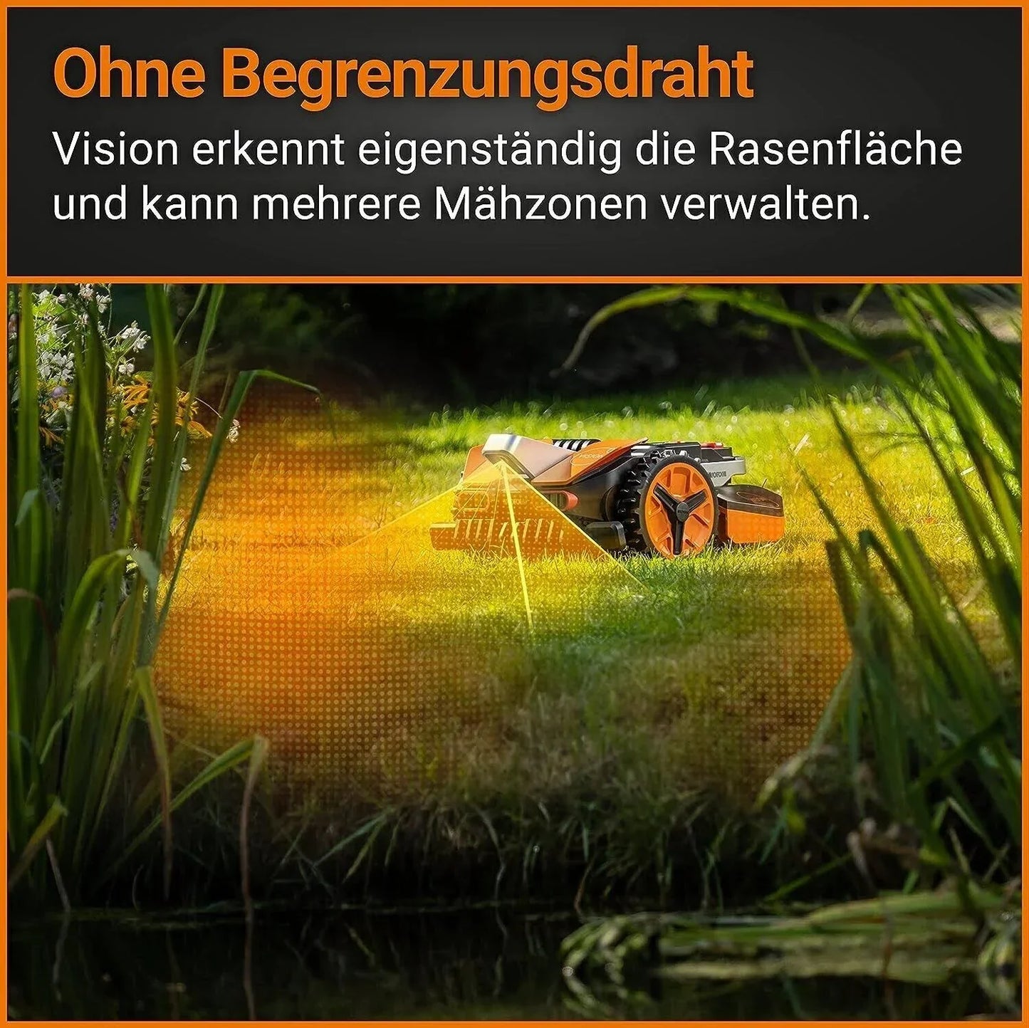 Worx Landroid Vision L1600 (WR216E) Mähroboter