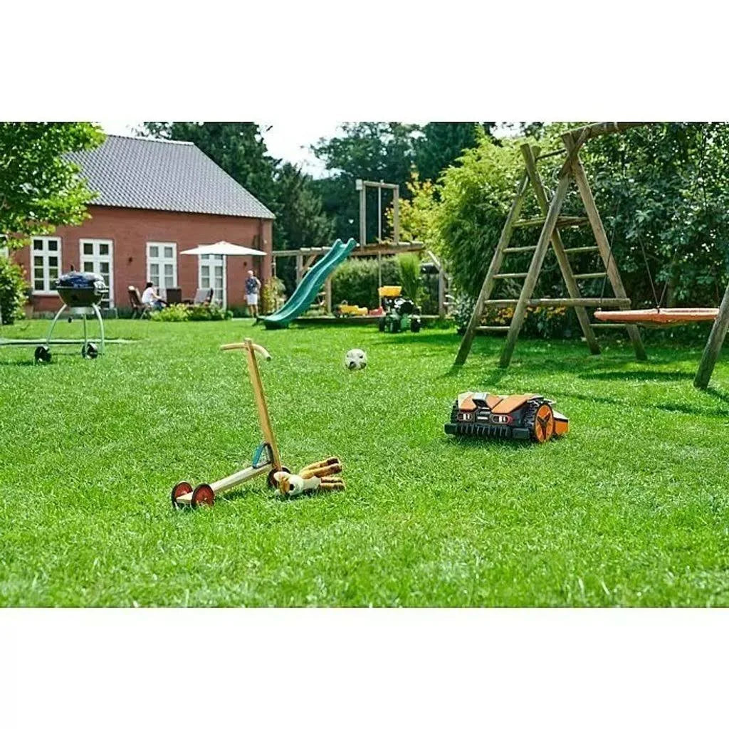 Worx Rasenmähroboter 20V Robotic Lawnmower Landroid 20 V, 4 Ah, bis 800 m² Rasenfläche