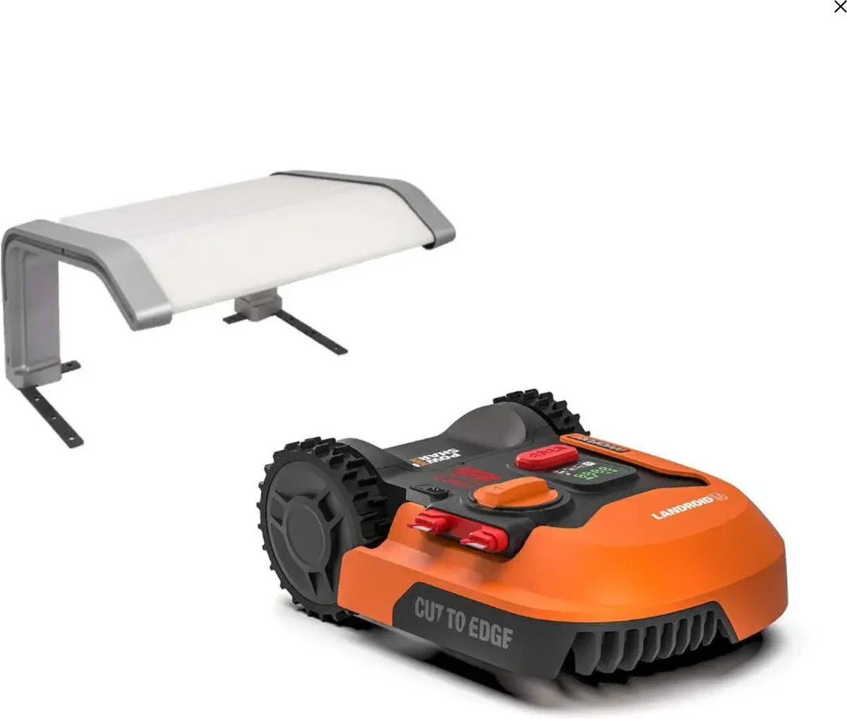 Worx Mähroboter Landroid M700 2.0 + Garage 18 cm Schnittbreite, für 700 m²