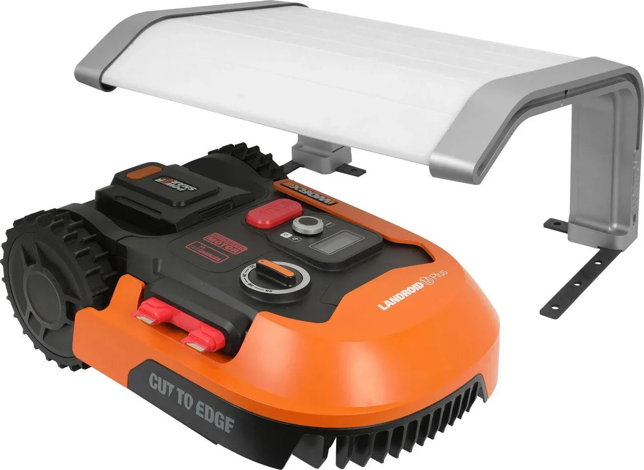 Worx Mähroboter Landroid M700 2.0 + Garage 18 cm Schnittbreite, für 700 m²