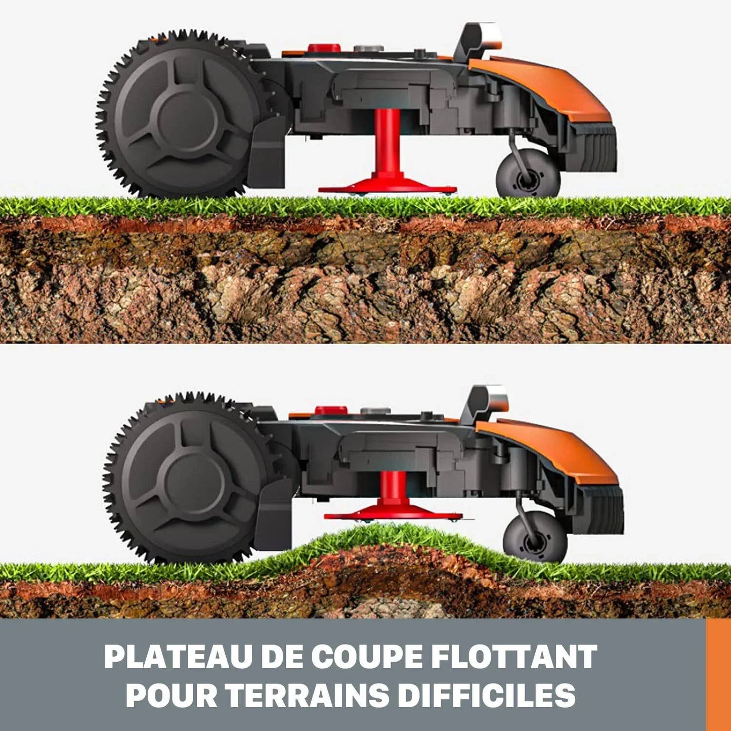 Worx Landroid M700 Plus (WR167E) Mähroboter