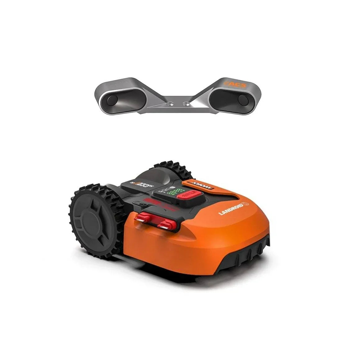 Worx Landroid 300m² Mähroboter Vorteilspackung mit ACS - Rasenroboter, Akkumäher