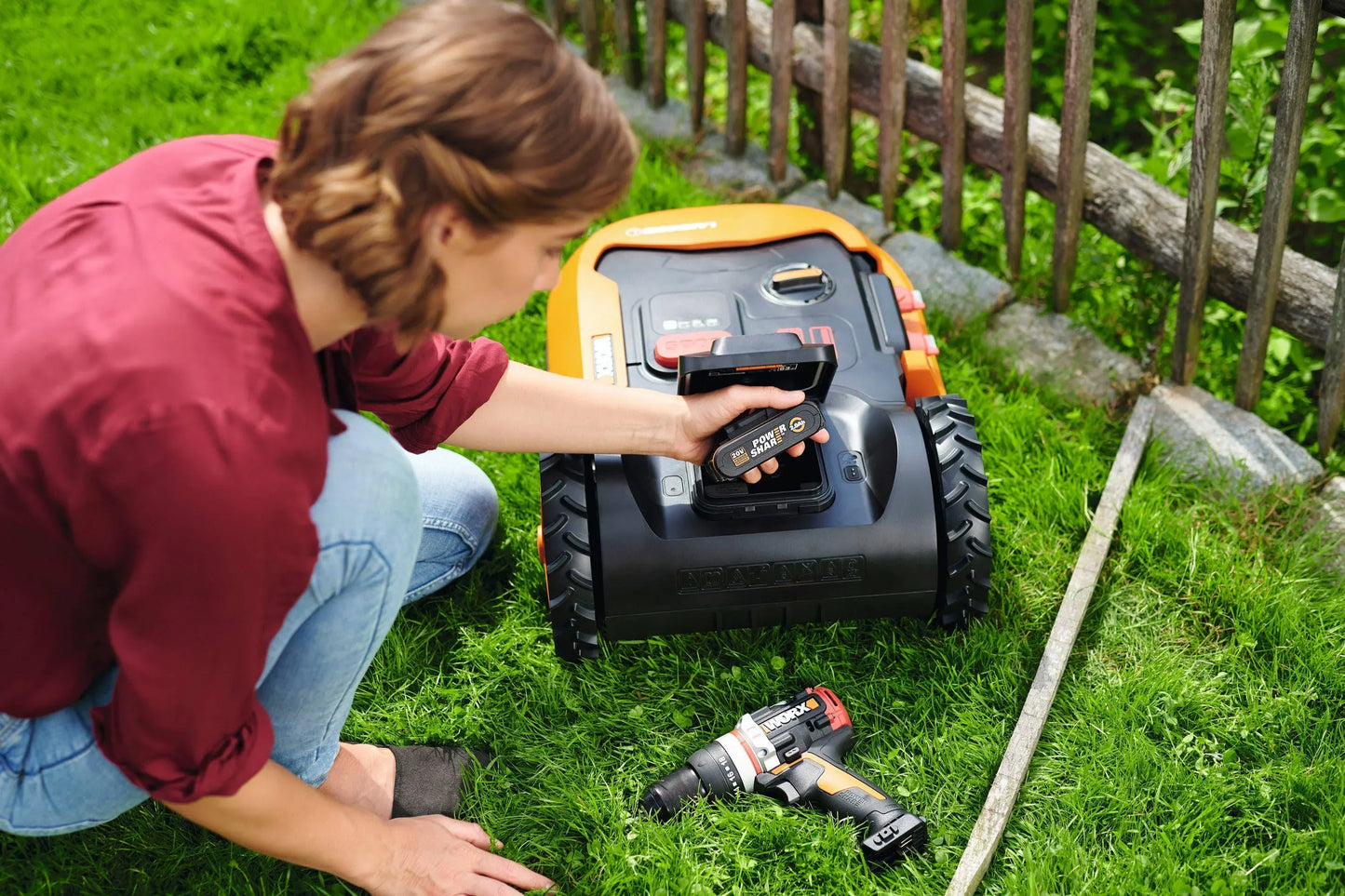 Worx Landroid M700 Plus (WR167E) Mähroboter