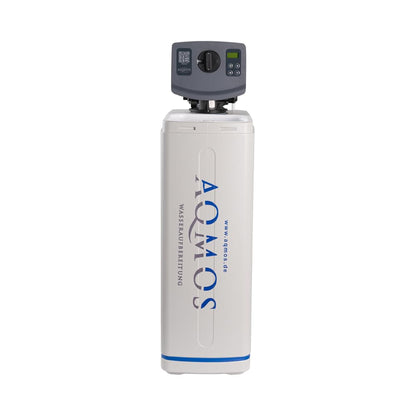 Aqmos R2D2-48 Wasserenthärtungsanlage, 1" Anschlussset, für Haushalte bis 5 Personen, Entkalkungsanlage