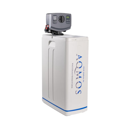 Aqmos R2D2-48 Wasserenthärtungsanlage, 1" Anschlussset, für Haushalte bis 5 Personen, Entkalkungsanlage