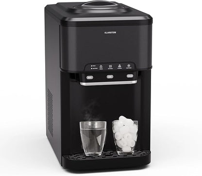 Klarstein ArcticBlend 3in1-Eiswürfelmaschine – 20 kg/24 h, Kugeleis & Crushed Ice, 6-Liter-Wassertank
