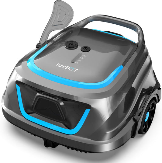 WYBOT A1 Poolroboter Akku mit Zweischicht-Filtersystem 120 Mins Reinigung