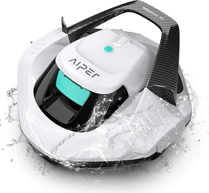 AIPER Poolroboter Akku, Kabelloser Poolsauger, Poolstaubsauger, Laufzeit bis zu 90 Minuten
