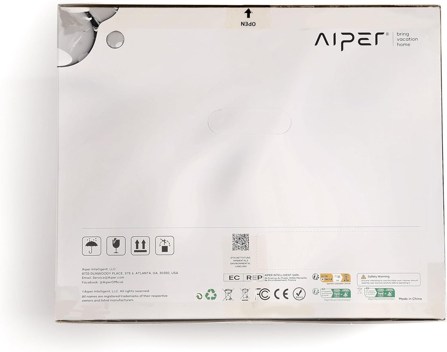 AIPER Poolroboter, Quad-Motorensystem, WavePath Navigationstechnologie, 3 Reinigungsmodi, Wandklettern, Poolsauger Akku Kabellos