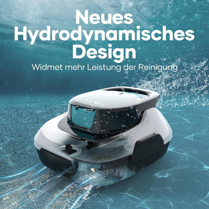 AIPER Poolroboter, Kabelloser Poolsauger Akku, 90 Minuten Reinigungszeit