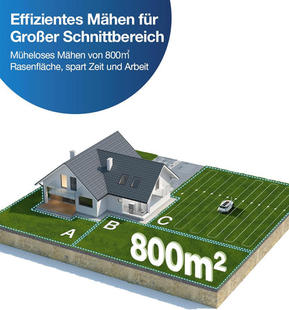 ECOVACS GOAT G1-800 Mähroboter ohne Begrenzungskabel 800㎡