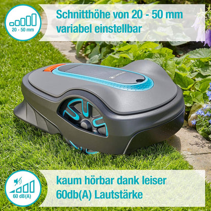 Gardena SILENO life: Mähroboter für Rasenflächen bis 1000 m²