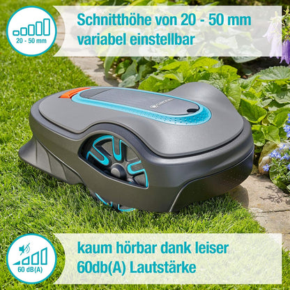 Gardena SILENO life: Mähroboter für Rasenflächen bis 1000 m²