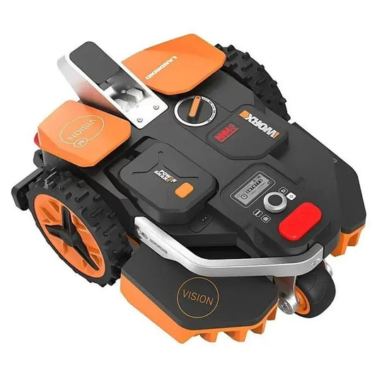 Worx Rasenmähroboter 20V Robotic Lawnmower Landroid Vision M600 20 V, 2 Ah, bis 600 m² Rasenfläche