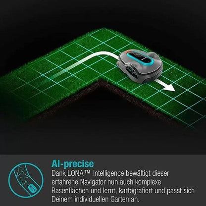 Gardena Rasenmähroboter Garten-Kartierung und Zonenmanagement: Die Intelligente Technologie, bis 750 m² Rasenfläche