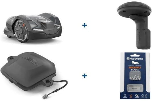 Husqvarna 410XE Nera Automower Action 1