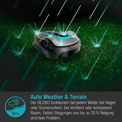 Gardena Rasenmähroboter Garten-Kartierung und Zonenmanagement: Die Intelligente Technologie, bis 750 m² Rasenfläche